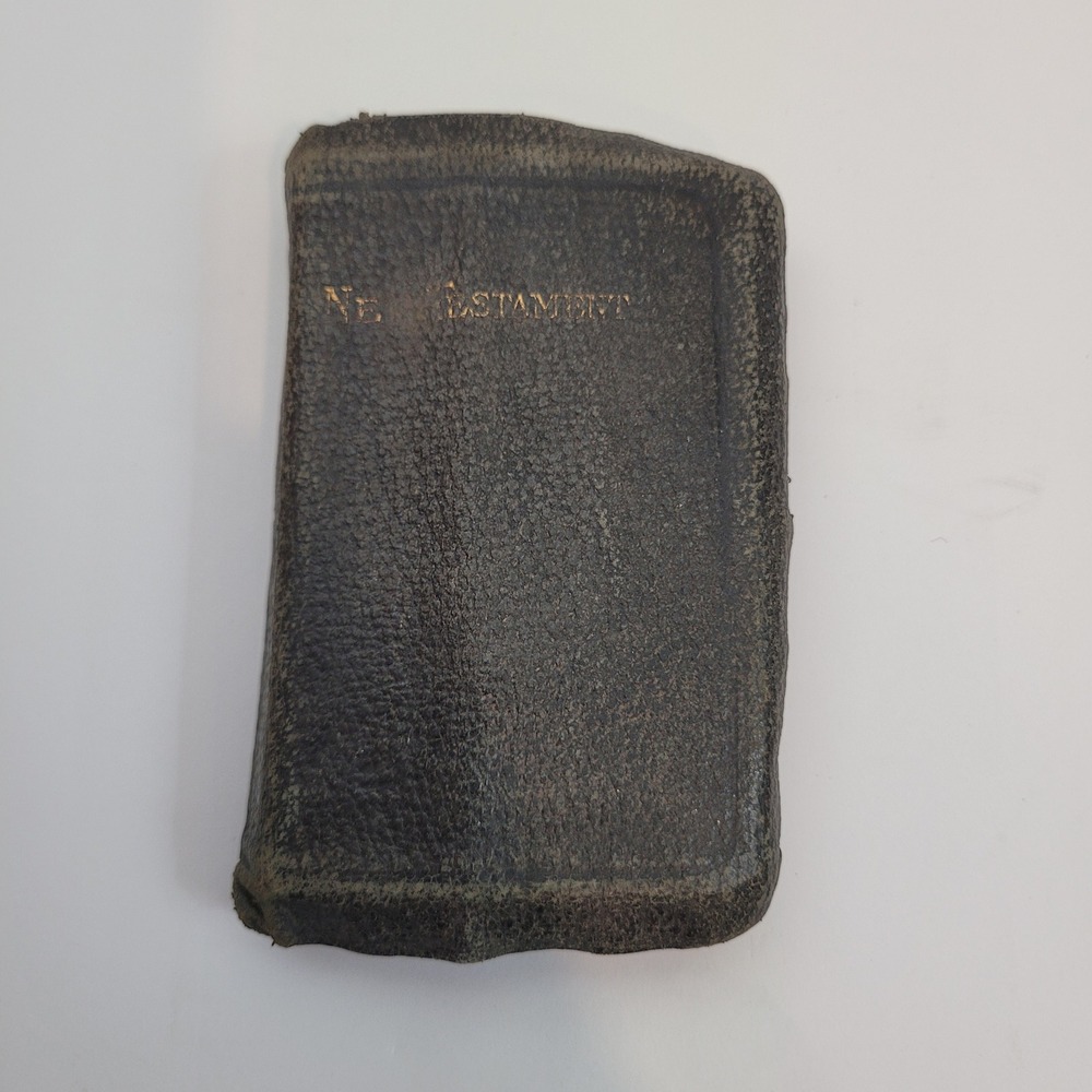 John C. Winston Co New Testament Bible Black Leather Pocket Edition 1949